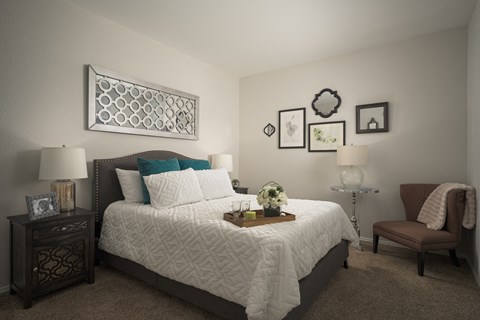 Large bedroom with large walk-in closets at Trevi Apartment Homes at Trevi Apartment Homes, Chandler
